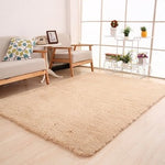 Living Room Rug Area Solid Carpet Fluffy Soft Home Decor White Plush Carpet Bedroom Carpet Kitchen Floor Mats White Rug Tapete