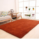 Living Room Rug Area Solid Carpet Fluffy Soft Home Decor White Plush Carpet Bedroom Carpet Kitchen Floor Mats White Rug Tapete
