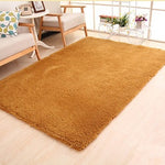 Living Room Rug Area Solid Carpet Fluffy Soft Home Decor White Plush Carpet Bedroom Carpet Kitchen Floor Mats White Rug Tapete