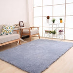 Living Room Rug Area Solid Carpet Fluffy Soft Home Decor White Plush Carpet Bedroom Carpet Kitchen Floor Mats White Rug Tapete