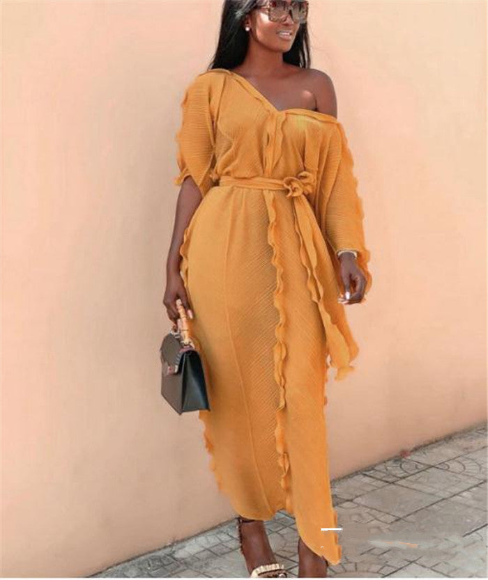 African Women Long Dress Fashion Women's Loose Dress Woman